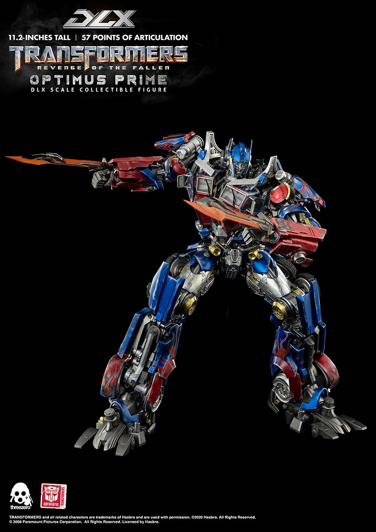Optimus Prime DLX - Transformers: Revenge of the Fallen – (PreOrder ETA:FEB2022) - Action figure -  ThreeZero