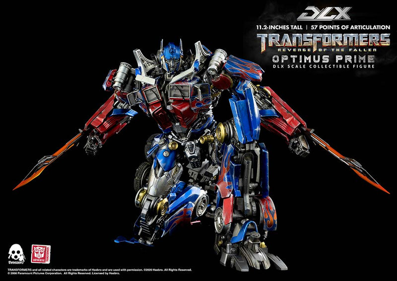 Optimus Prime DLX - Transformers: Revenge of the Fallen – (PreOrder ETA:FEB2022) - Action figure -  ThreeZero