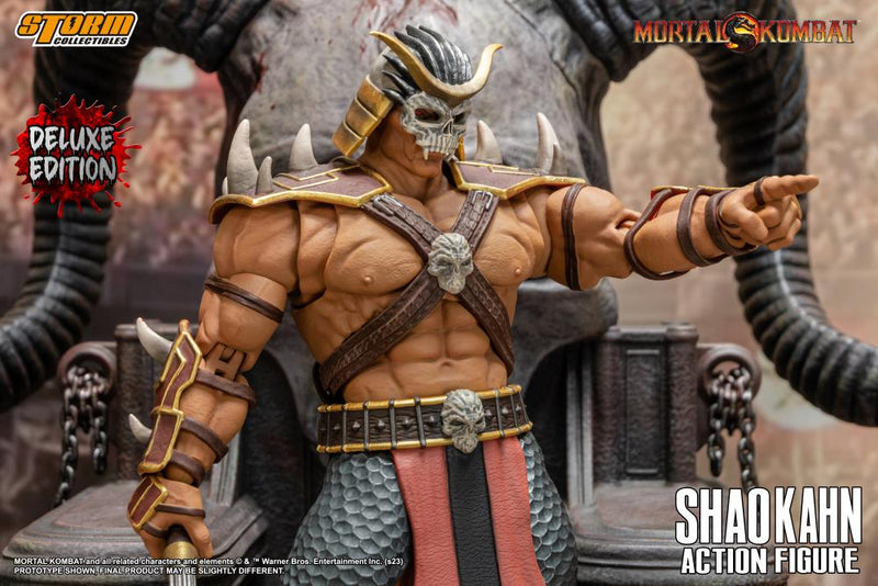 Mortal Kombat Shao Kahn - Deluxe - 1/12 Scale (preorder ETA Q3) - Collectables > Action Figures > toys -  Storm Collectibles
