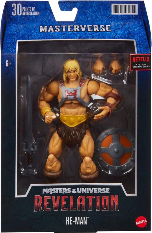 He man Masters of the Universe: Revelation Masterverse He-Man MOTU - Action figure -  mattel