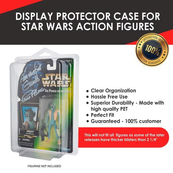 STAR WARS vintage collection COVER STORAGE DISPLAY CASES  Protector - Toy Snowman