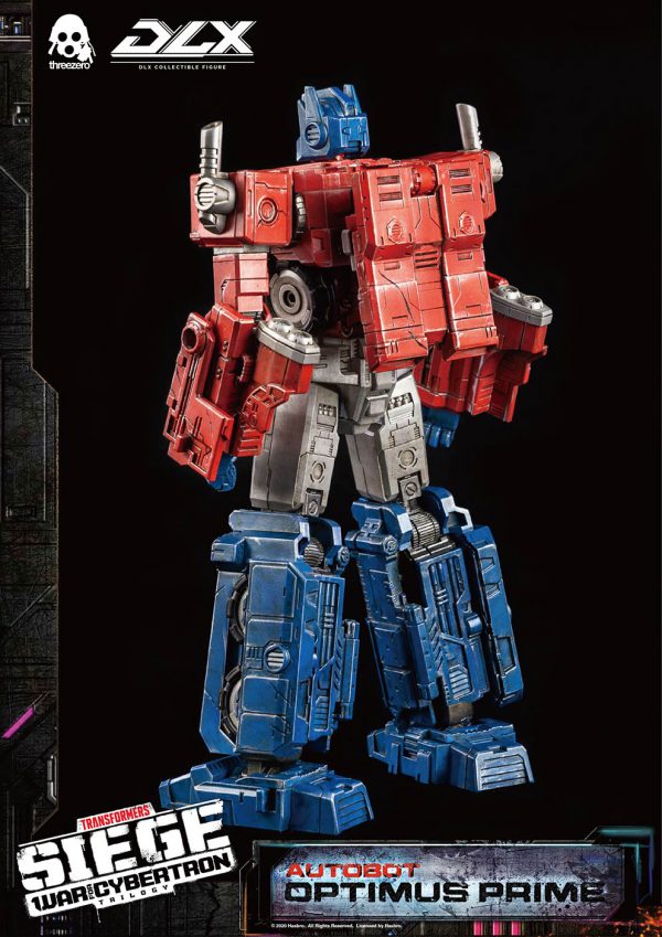 DLX Optimus Prime Transformers: War for Cybertron Trilogy Collectible - Action figure -  ThreeZero