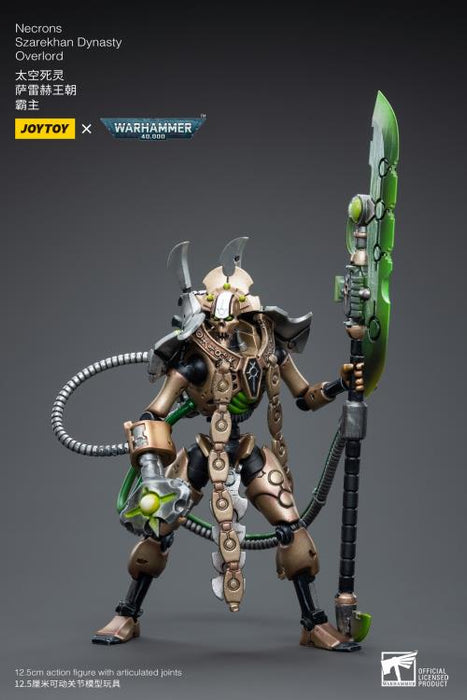 JoyToy Warhammer 40k : Necrons Szarekhan Dynasty Gauss Blaster Figurine  d'action échelle 1/18