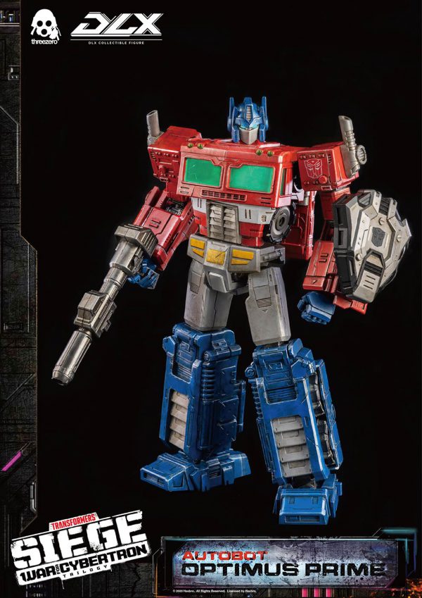 DLX Optimus Prime Transformers: War for Cybertron Trilogy Collectible - Action figure -  ThreeZero