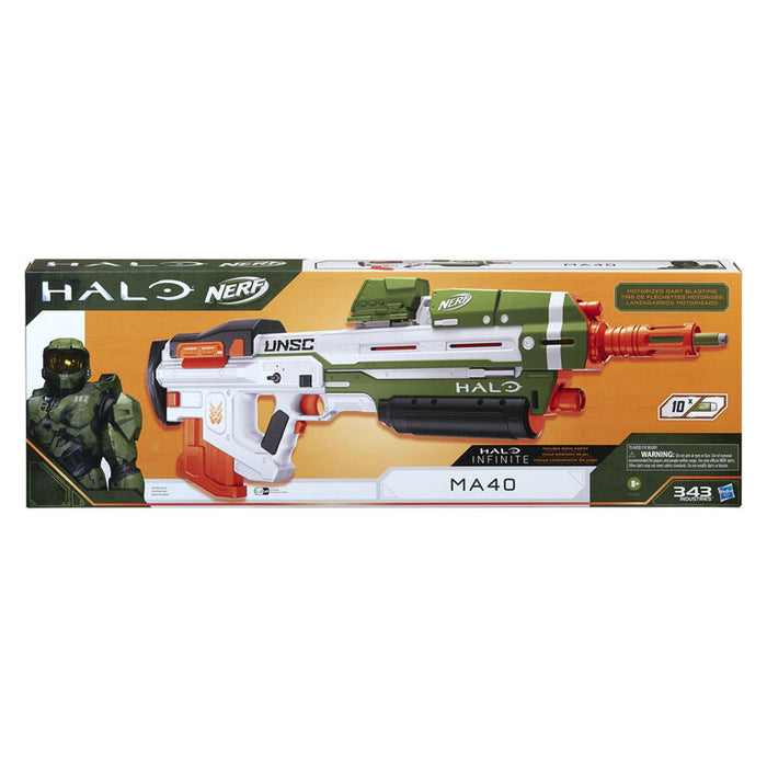 Nerf Halo MA40 Motorized Dart Blaster - Gear -  Hasbro