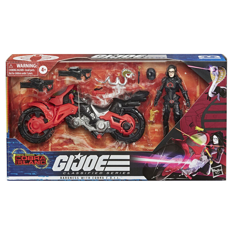 Baroness with Cobra C.O.I.L. - Special Missions: Cobra Island - Action figure -  Hasbro