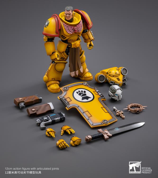 Warhammer 40K - Imperial Fists - Veteran Brother Thracius - Collectables > Action Figures > toys -  Joy Toy