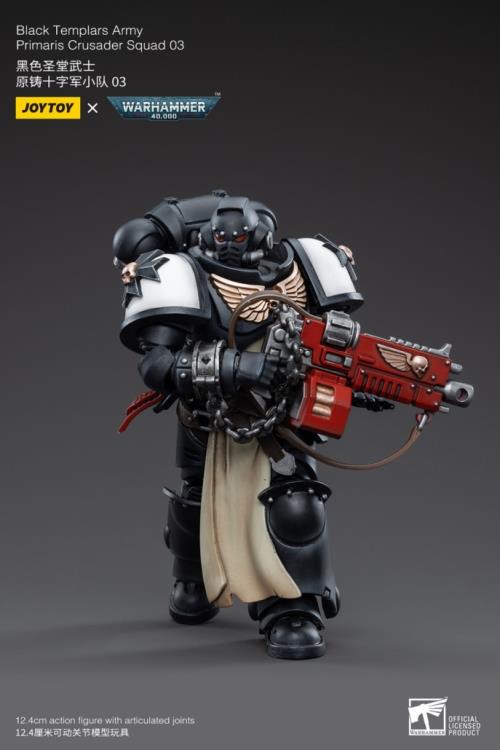 Warhammer 40K - Black Templars - Primaris Crusader Squad Set of 4 - Collectables > Action Figures > toys -  Joy Toy