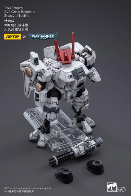Warhammer 40K - Tau Empire - XV8 Crisis Battlesuit Shas'vre Tash'lor (preorder) - Collectables > Action Figures > toys -  Joy Toy