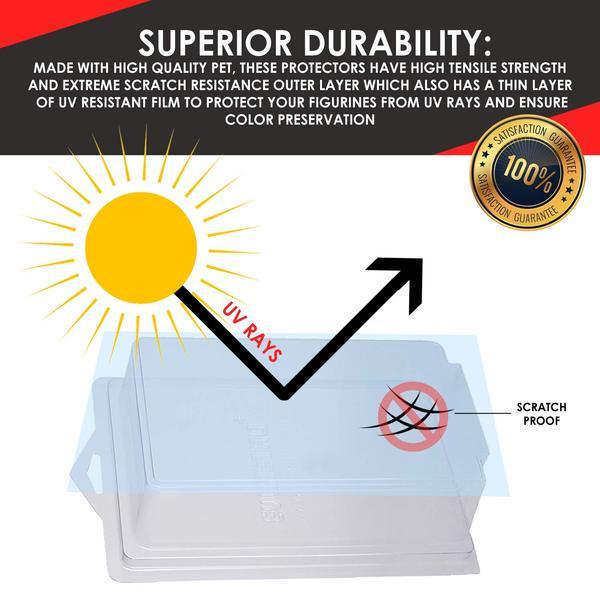 STAR WARS vintage collection COVER STORAGE DISPLAY CASES  Protector - Toy Snowman