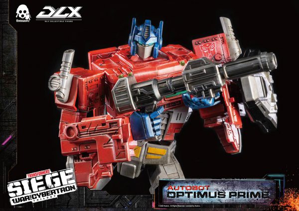 DLX Optimus Prime Transformers: War for Cybertron Trilogy Collectible - Action figure -  ThreeZero