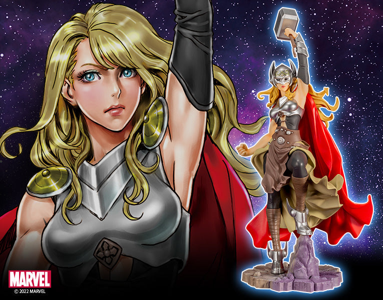 MARVEL THOR (JANE FOSTER) BISHOUJO STATUE (Preorder - ETA: AUG 2023) - statue -  Kotobukiya