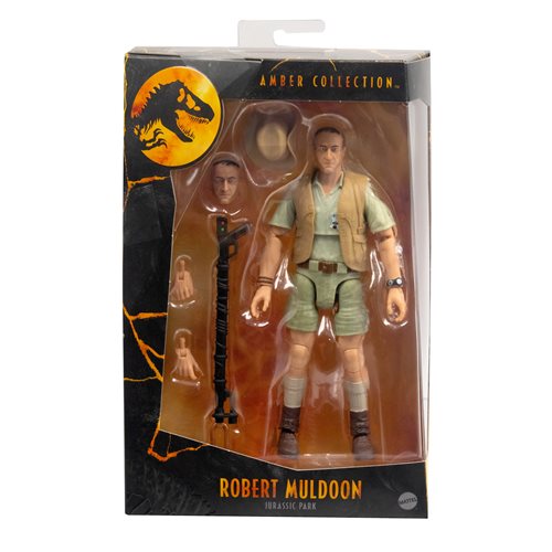 Jurassic Park Amber Collection Robert Muldoon - Action & Toy Figures -  mattel