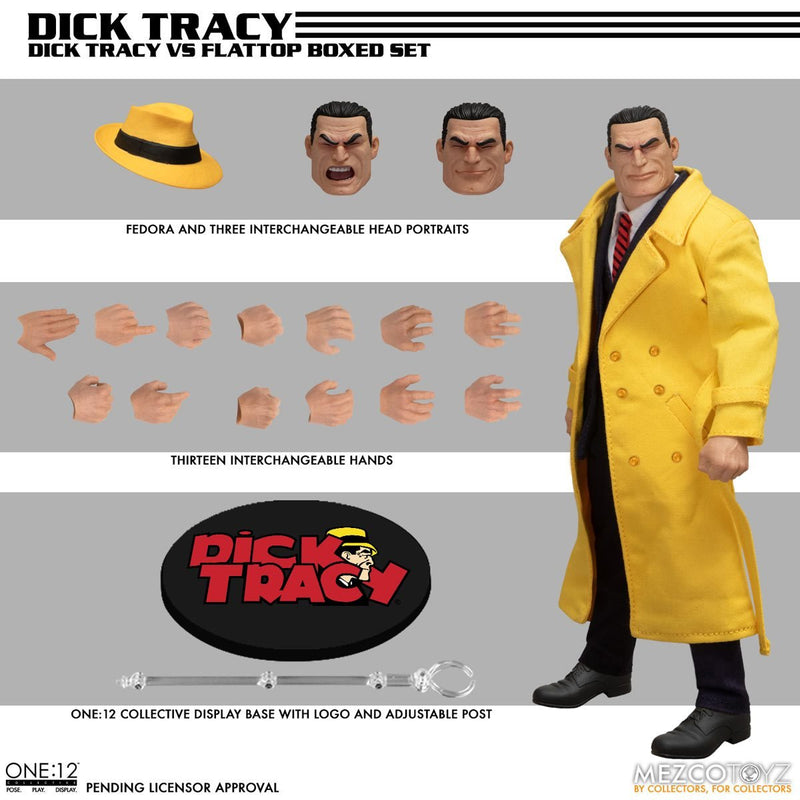Dick Tracy vs Flattop One:12 Collective Action Figure Boxed Set (preorder) - Collectables > Action Figures > toys -  MEZCO TOYS