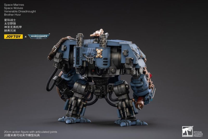 Warhammer 40K - Space Wolves - Venerable Dreadnought Brother Hvor - Collectables > Action Figures > toys -  Joy Toy