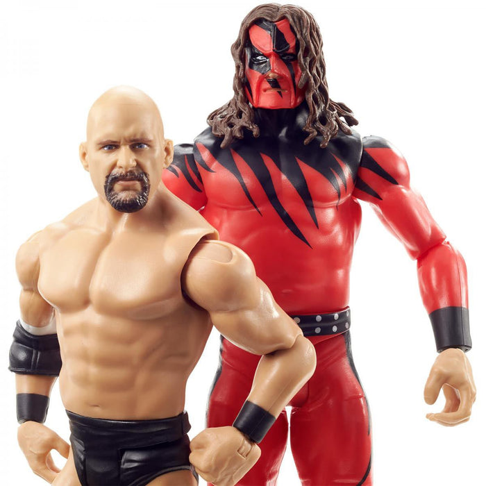 WWE Championship Showdown Series 7 Stone Cold Steve Austin vs Kane Action Figure 2-Pack - Action & Toy Figures -  mattel