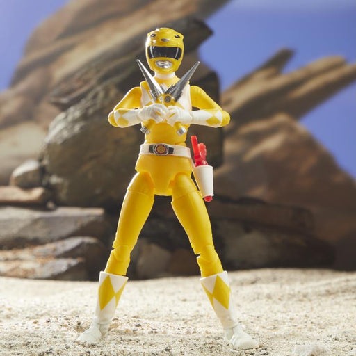 Mighty Morphin Power Rangers Lightning Collection Yellow Ranger - Action figure -  has