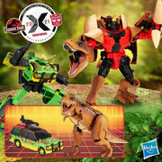 Jurassic Park Transformers Mash-Up Tyrannocon Rex and Autobot JP93 Set (preorder ETA Jan) - Action & Toy Figures -  Hasbro