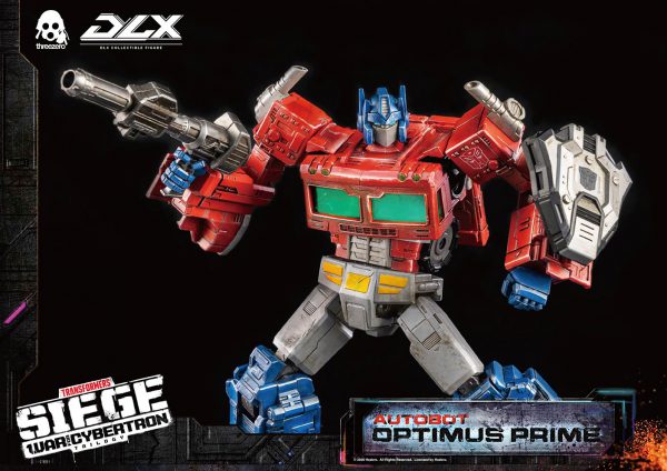 DLX Optimus Prime Transformers: War for Cybertron Trilogy Collectible - Action figure -  ThreeZero