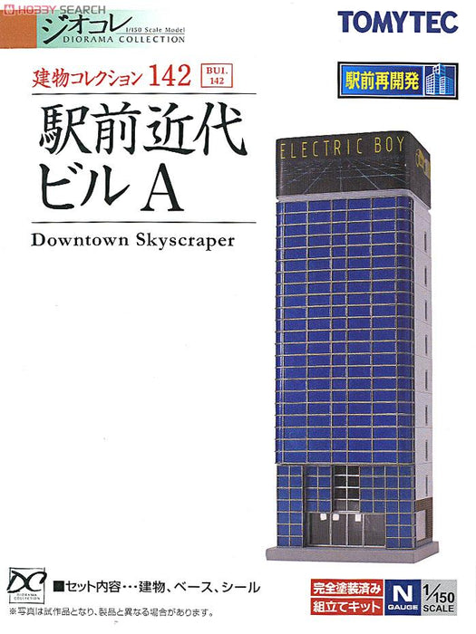 TOMYTEC Downtown Skyscraper 142  (Station Modern Building A) (Model Train) - Model Kits -  TOMYTEC
