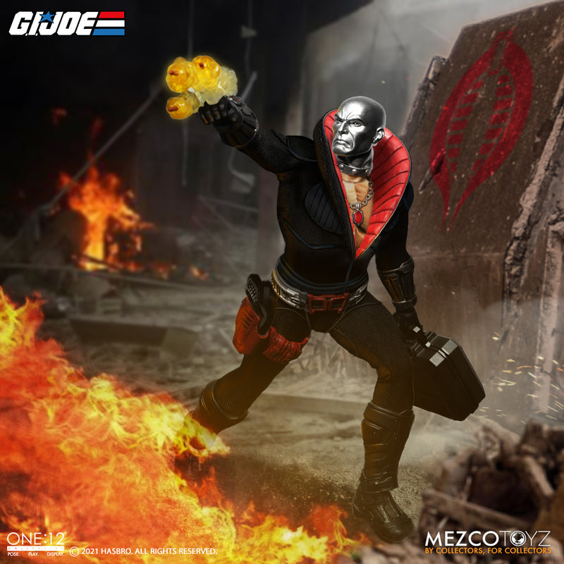 (preorder ETA January-April 2022 ) ONE:12 COLLECTIVE G.I. Joe: Destro - Toy Snowman