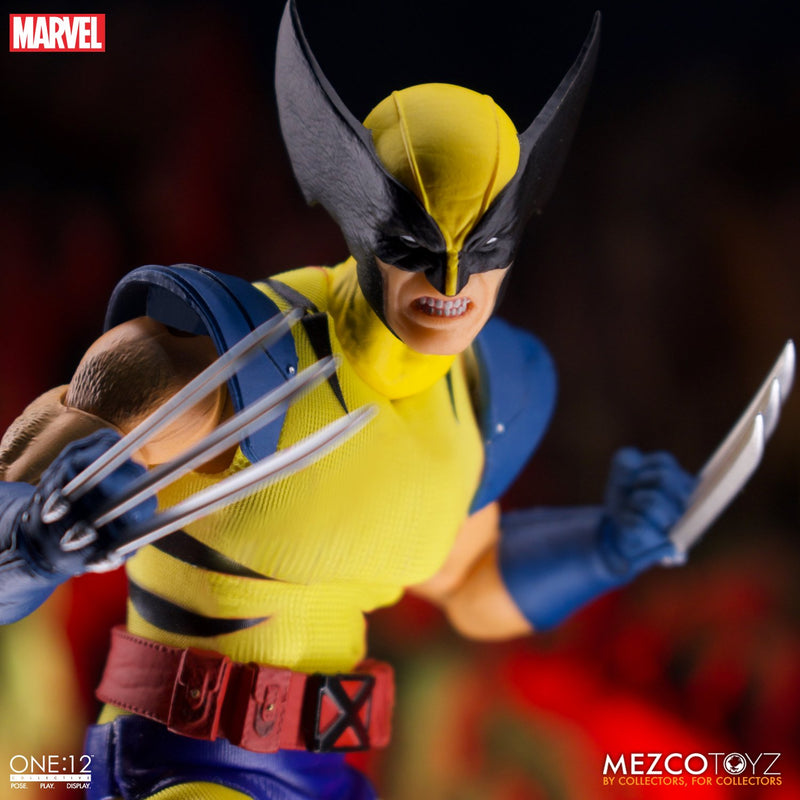 (preorder ETA Nov ) Mezco ONE:12 WOLVERINE DELUXE STEEL BOX EDITION - Toy Snowman