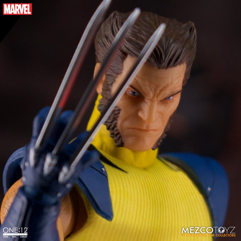 (preorder ETA Nov ) Mezco ONE:12 WOLVERINE DELUXE STEEL BOX EDITION - Toy Snowman