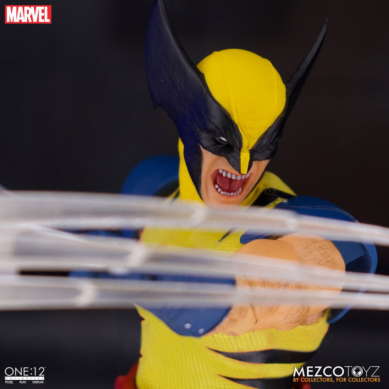 (preorder ETA Nov ) Mezco ONE:12 WOLVERINE DELUXE STEEL BOX EDITION - Toy Snowman