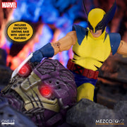 (preorder ETA Nov ) Mezco ONE:12 WOLVERINE DELUXE STEEL BOX EDITION - Toy Snowman