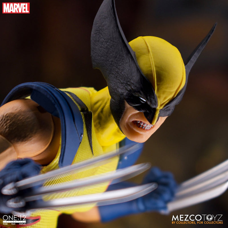 (preorder ETA Nov ) Mezco ONE:12 WOLVERINE DELUXE STEEL BOX EDITION - Toy Snowman