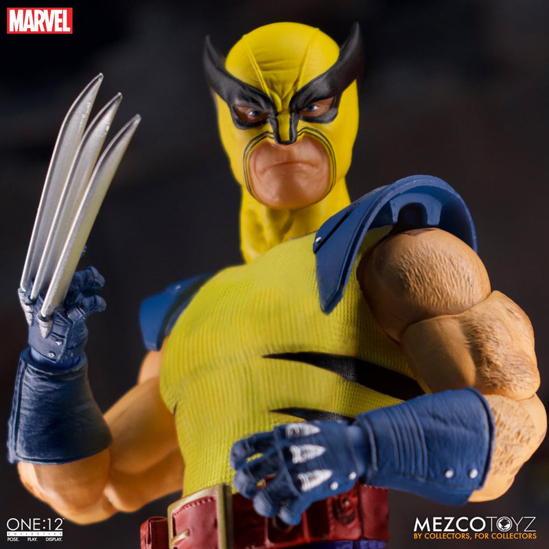 (preorder ETA Nov ) Mezco ONE:12 WOLVERINE DELUXE STEEL BOX EDITION - Toy Snowman