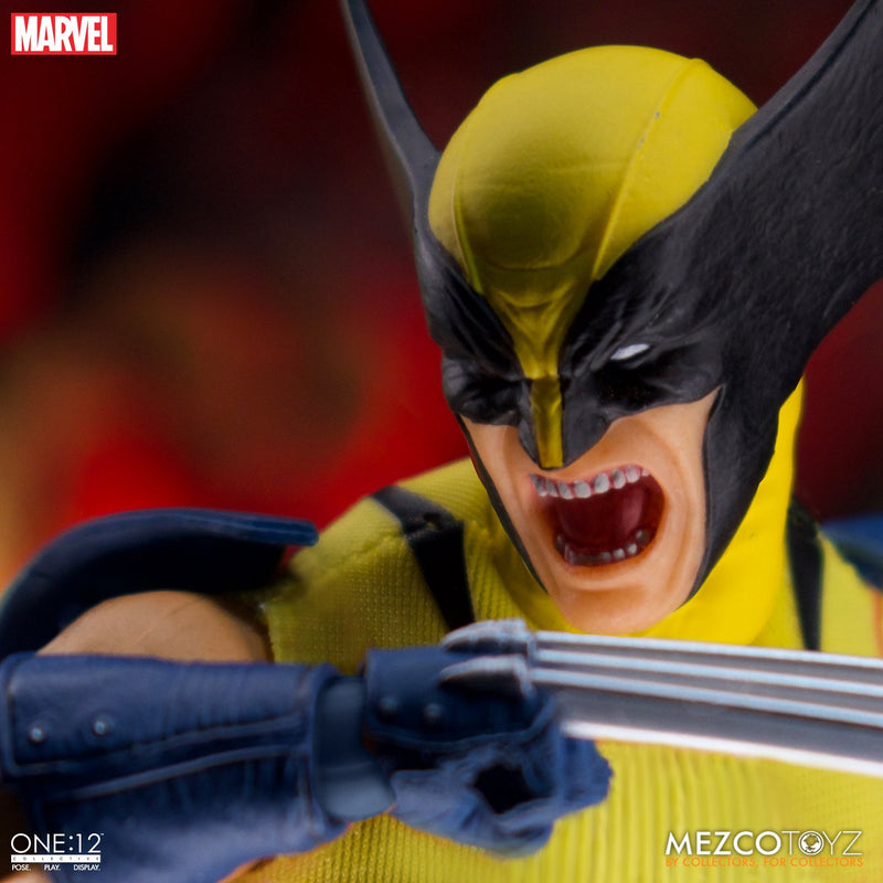 (preorder ETA Nov ) Mezco ONE:12 WOLVERINE DELUXE STEEL BOX EDITION - Toy Snowman