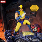 (preorder ETA Nov ) Mezco ONE:12 WOLVERINE DELUXE STEEL BOX EDITION - Toy Snowman