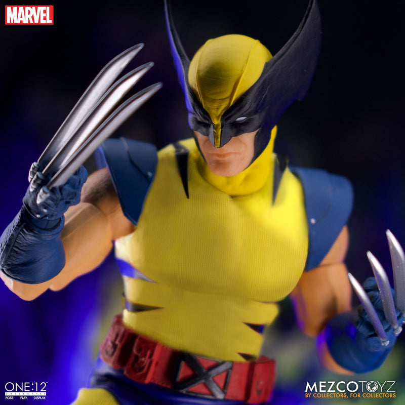(preorder ETA Nov ) Mezco ONE:12 WOLVERINE DELUXE STEEL BOX EDITION - Toy Snowman