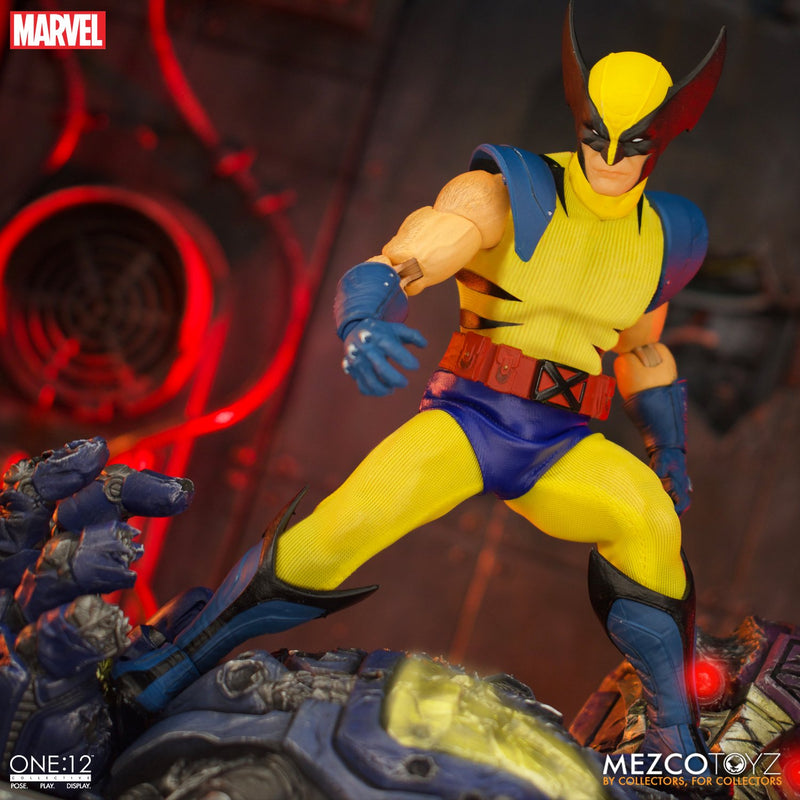 (preorder ETA Nov ) Mezco ONE:12 WOLVERINE DELUXE STEEL BOX EDITION - Toy Snowman