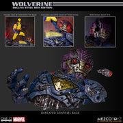 (preorder ETA Nov ) Mezco ONE:12 WOLVERINE DELUXE STEEL BOX EDITION - Toy Snowman