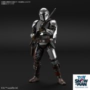 (preorder July) Bandai Star Wars 1/12 THE MANDALORIAN (BESKAR ARMOR) SILVER COATING Ver Model Kit - Toy Snowman