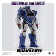 Threezero Soundwave and Ravage Bumblebee DLX Scale Collectible Series - Toy Snowman