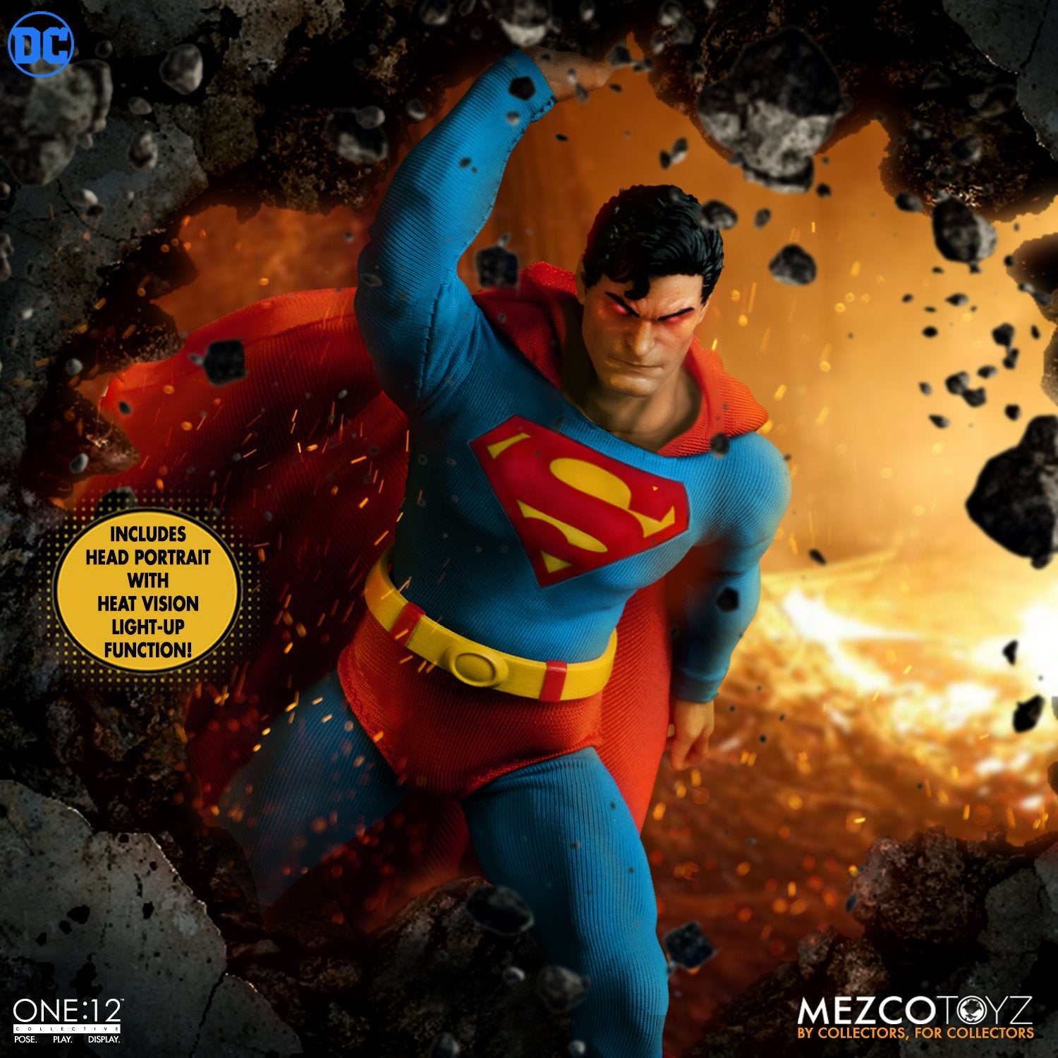 One:12 - DC Superman Man of Steel Edition - Mezco — Toy Snowman