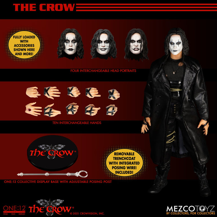 The Crow - One:12 Collective - Mezco Toyz (preorder) - Action figure -  MEZCO TOYS