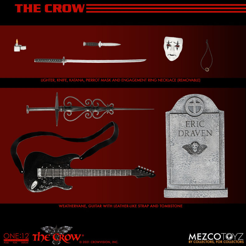 The Crow - One:12 Collective - Mezco Toyz (preorder) - Action figure -  MEZCO TOYS