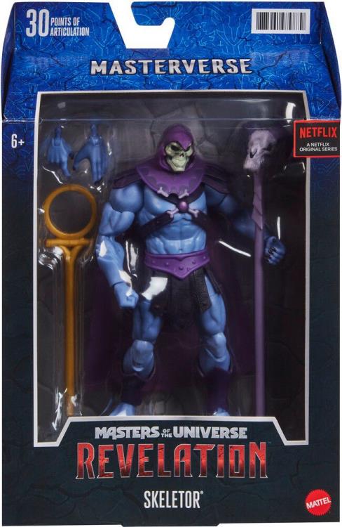 Skeletor Masters of the Universe: Revelation Masterverse MOTU - Action figure -  mattel