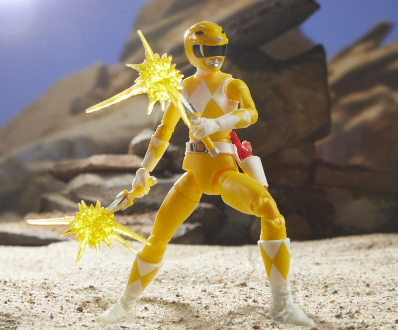 Mighty Morphin Power Rangers Lightning Collection Yellow Ranger - Action figure -  has