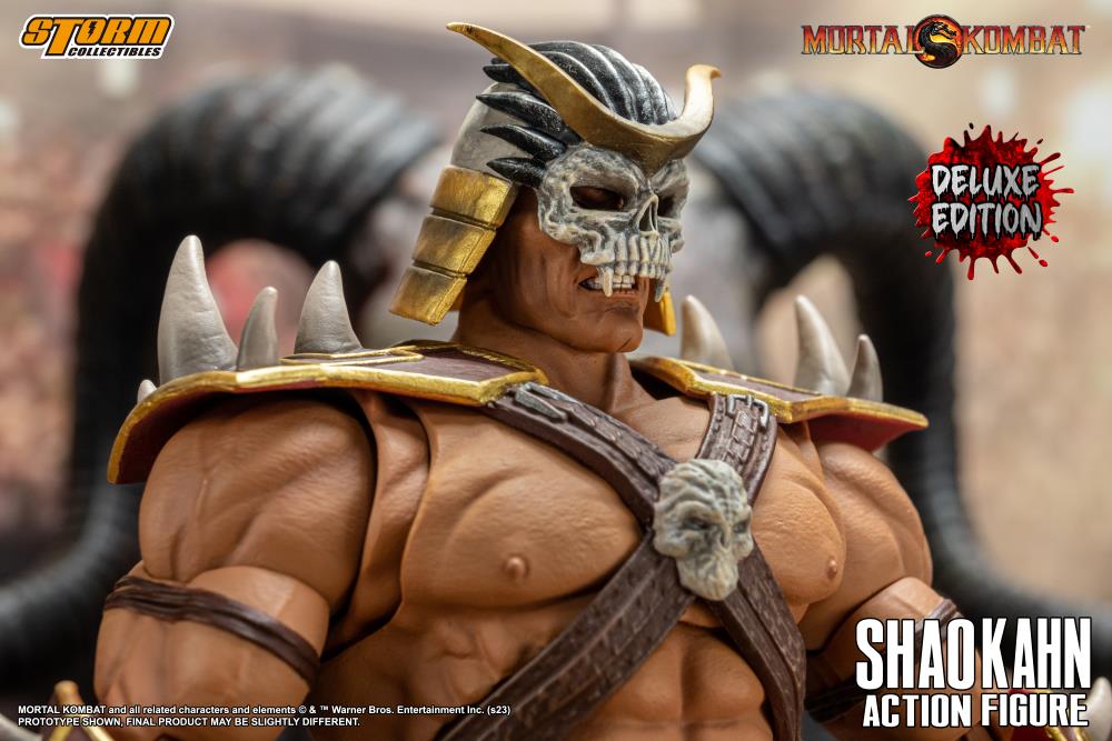 Storm Collectibles - Mortal Kombat Shao Kahn - Deluxe - 1/12 Scale