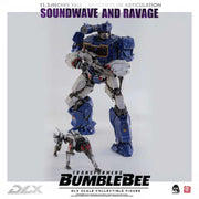Threezero Soundwave and Ravage Bumblebee DLX Scale Collectible Series - Toy Snowman