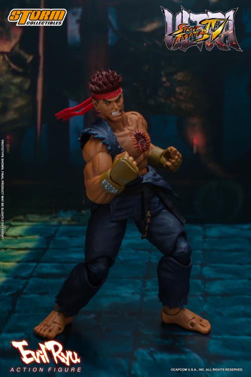 storm collectibles Ultra Street Fighter IV Evil Ryu 1/12 Scale Figure - Action & Toy Figures -  Storm Collectibles
