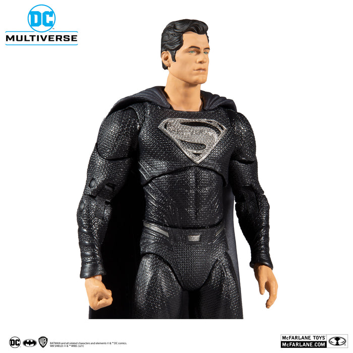 Superman Black Suit - DC Multiverse Justice League 2021 - Action figure -  McFarlane Toys