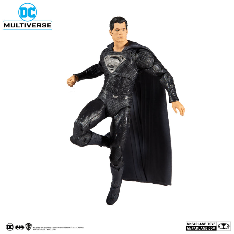 Superman Black Suit - DC Multiverse Justice League 2021 - Action figure -  McFarlane Toys
