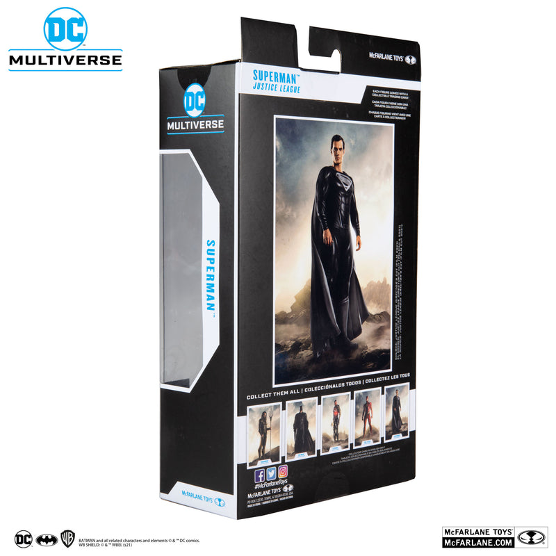 Superman Black Suit - DC Multiverse Justice League 2021 - Action figure -  McFarlane Toys