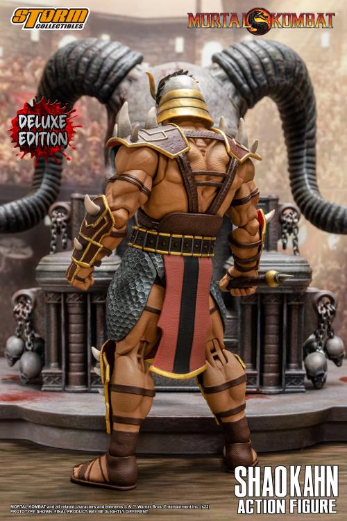 Storm Collectibles - Mortal Kombat Shao Kahn - Deluxe - 1/12 Scale